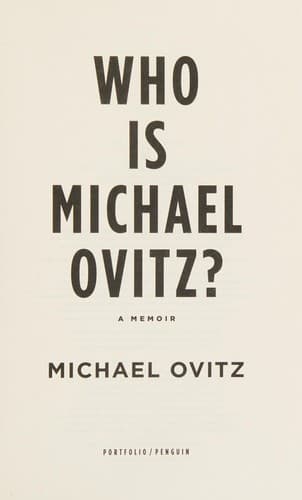Who Is Michael Ovitz? cover